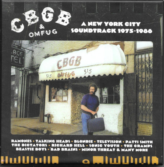 Album art for Various - CBGB & OMFUG - A New York City Soundtrack 1975-1986