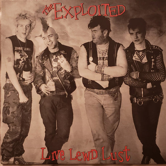 Album art for The Exploited - Live Lewd Lust
