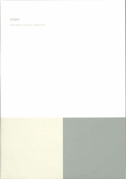Album art for Alva Noto + Ryuichi Sakamoto - Insen