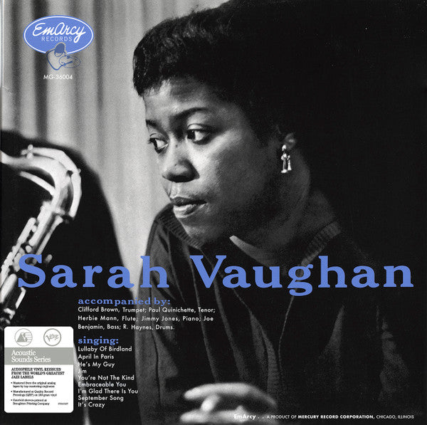 Album art for Sarah Vaughan - Sarah Vaughan