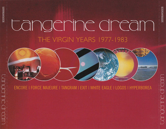 Album art for Tangerine Dream - The Virgin Years 1977-1983