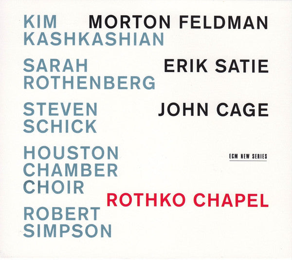 Album art for Morton Feldman - Rothko Chapel