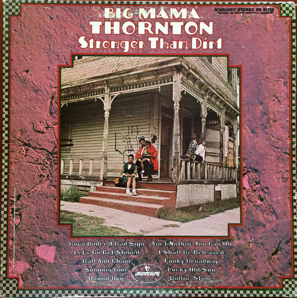 Album art for Big Mama Thornton - Stronger Than Dirt