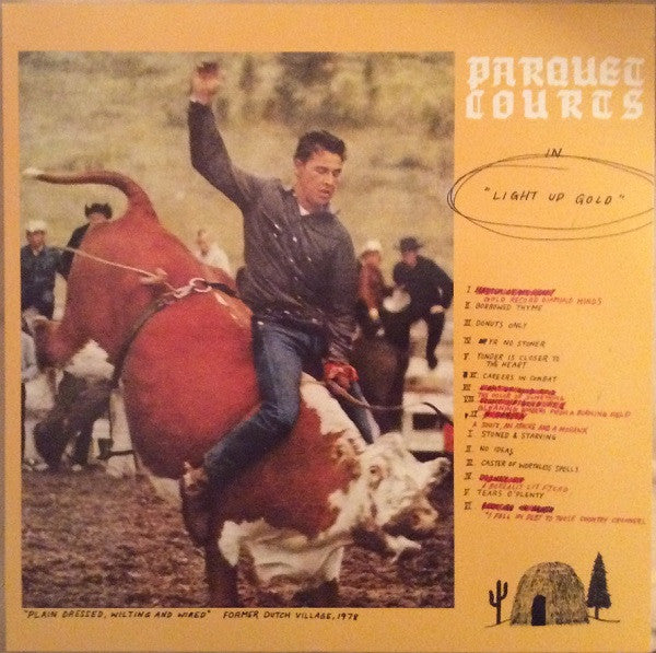 Album art for Parquet Courts - Light Up Gold