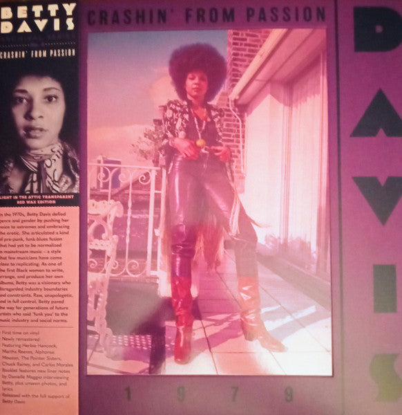 Album art for Betty Davis - Crashin' From Passion