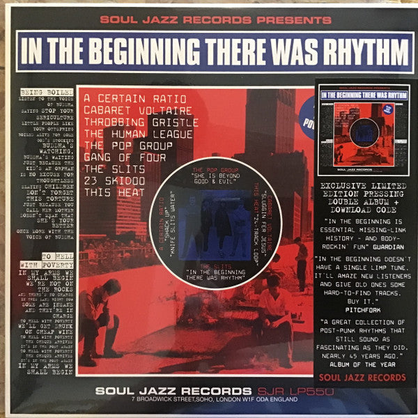 Album art for Various - In The Beginning There Was Rhythm