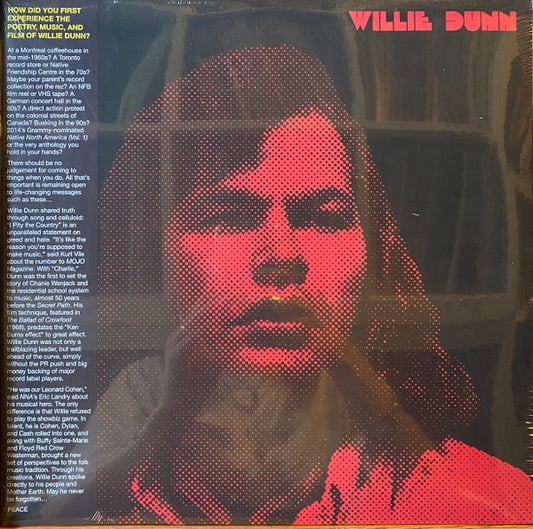 Album art for Willie Dunn - Creation Never Sleeps, Creation Never Dies: The Willie Dunn Anthology