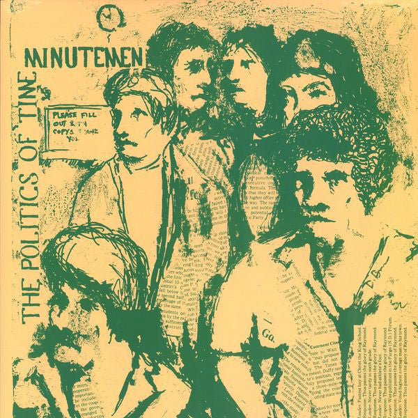 Album art for Minutemen - The Politics Of Time