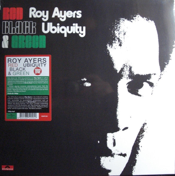 Album art for Roy Ayers Ubiquity - Red Black & Green