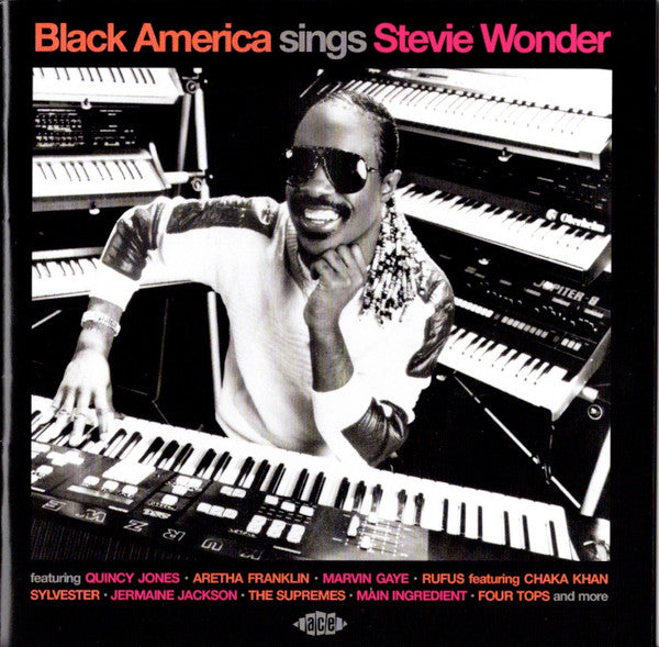 Album art for Various - Black America Sings Stevie Wonder
