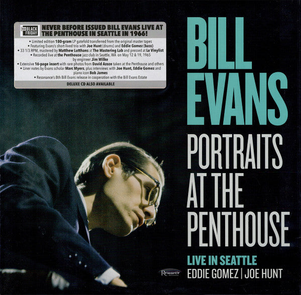 Album art for Bill Evans - Portraits At The Penthouse Live In Seattle 