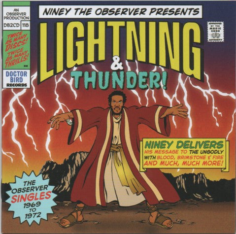 Album art for Various - Niney The Observer Presents Lightning & Thunder