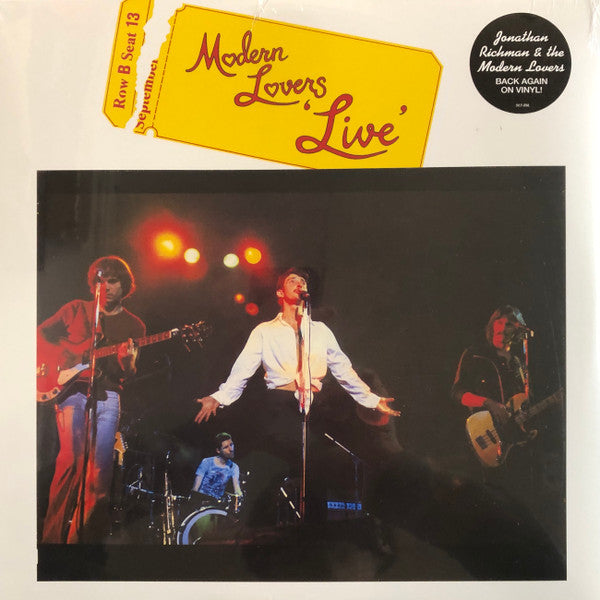 Album art for Jonathan Richman & The Modern Lovers - Live