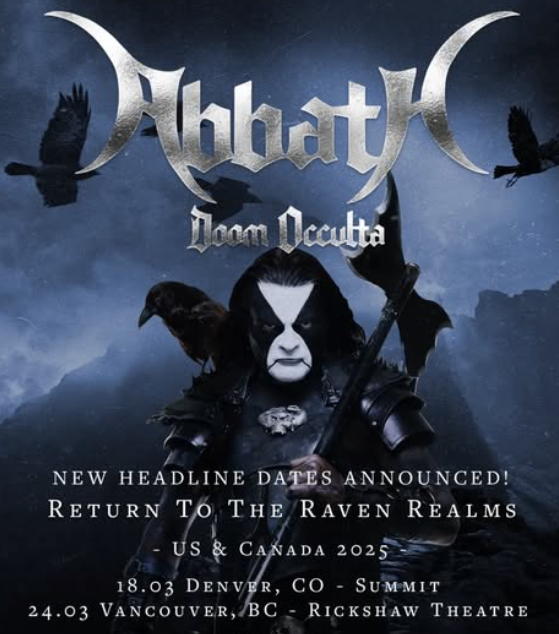 Abbath ticket