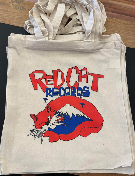 Red Cat Tote Bag
