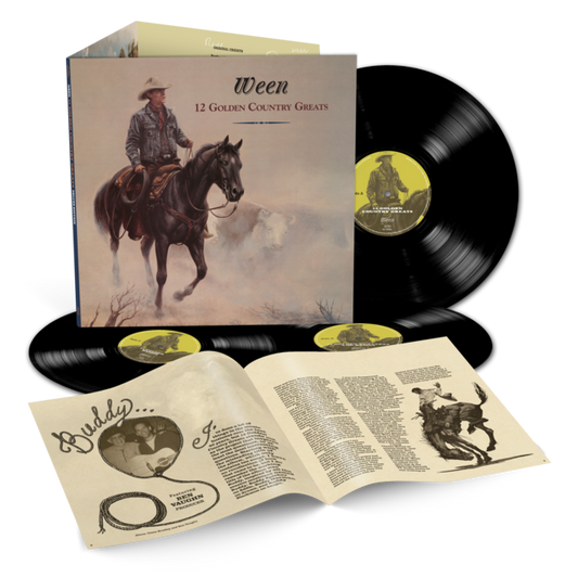 PRE-ORDER: Ween - 12 Golden Country Greats (Deluxe Edition 3xLP)