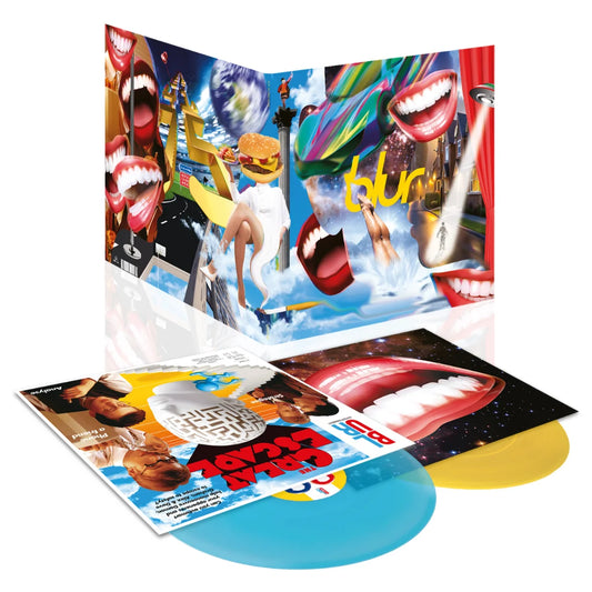 PRE-ORDER: Blur - The Great Escape: 30th Anniversary Edition (Yellow + Blue Vinyl 2xLP)