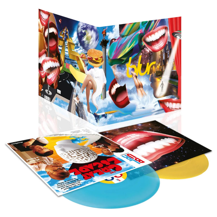 PRE-ORDER: Blur - The Great Escape: 30th Anniversary Edition (Yellow + Blue Vinyl 2xLP)