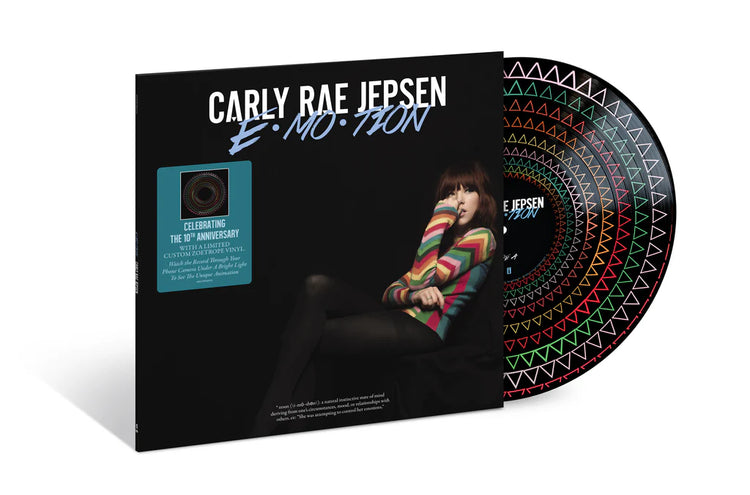 PRE-ORDER: Carly Rae Jepsen - E•MO•TION: 10th Anniversary Edition (Zoetrope Vinyl LP)