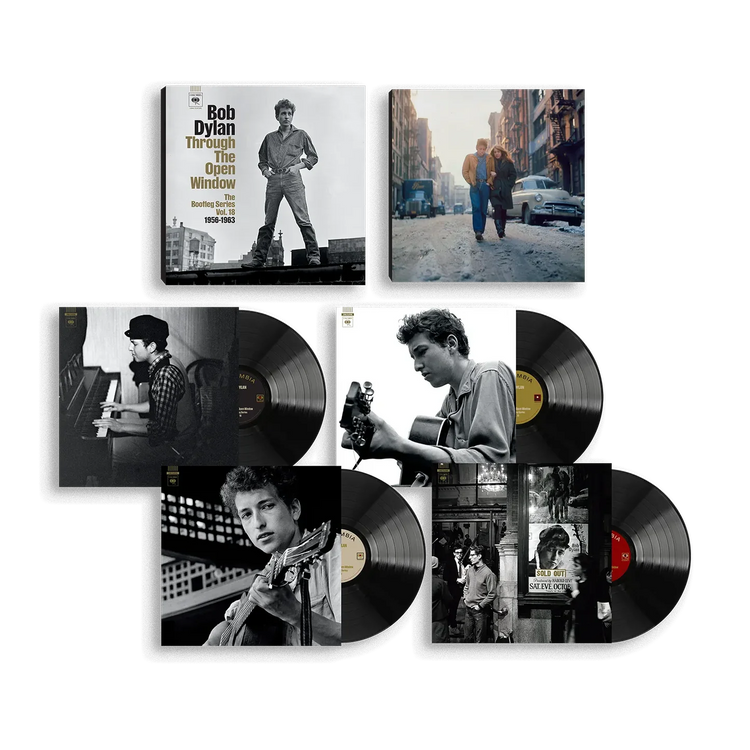 PRE-ORDER: Bob Dylan - The Bootleg Series Vol. 18: Through The Open Window, 1956-1963 Highlights Edition (Vinyl 4xLP Box Set)