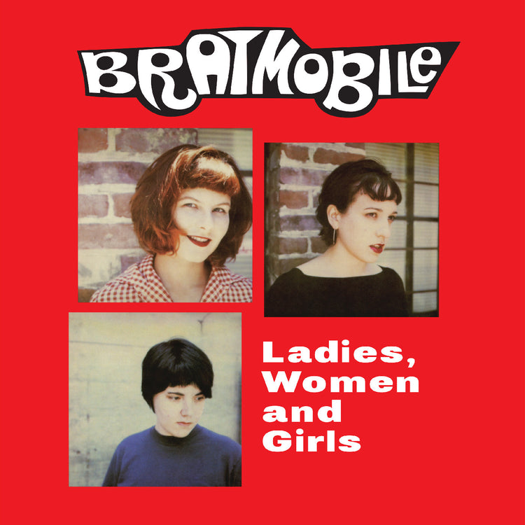 Bratmobile - Ladies, Women And Girls Vinyl, LP, Reissue , Red Vinyl