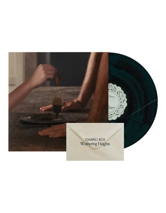 Charli XCX - Wuthering Heights Vinyl, LP, Album, Stereo , Green and Black Marbled