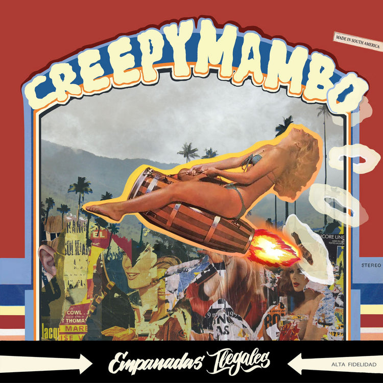 Empanadas Ilegales - Creepy Mambo (Splatter Colour Vinyl LP)