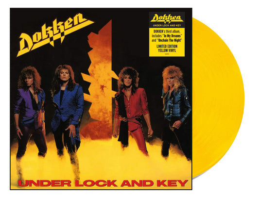 Dokken - Under Lock And Key (yellow vinyl)