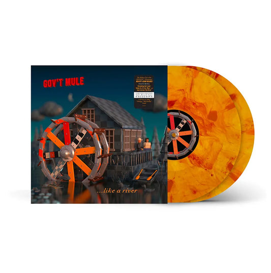 Gov't Mule - ... like a river Orange + Red Smoke LTD Vinyl