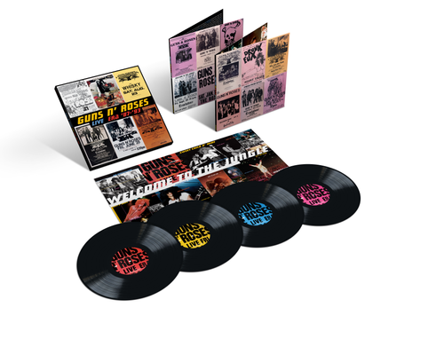 PRE-ORDER: Guns N' Roses - Live Era '87-93 (Deluxe Vinyl 4xLP Box Set)