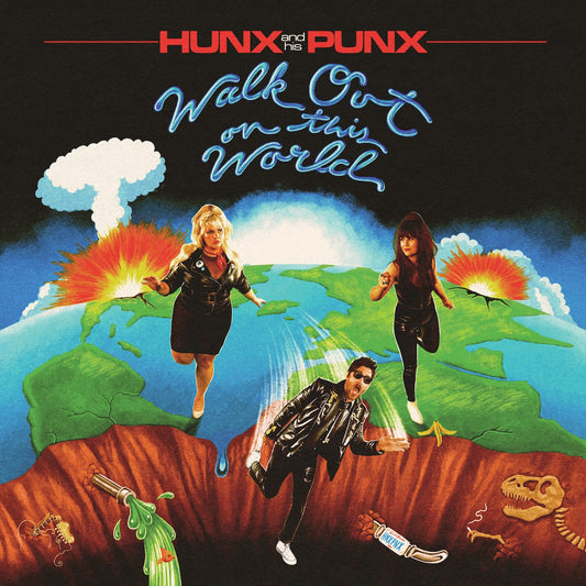 Hunx And His Punx - Walk Out On This World Vinyl, LP, Limited Edition , Clear With Green Splatter