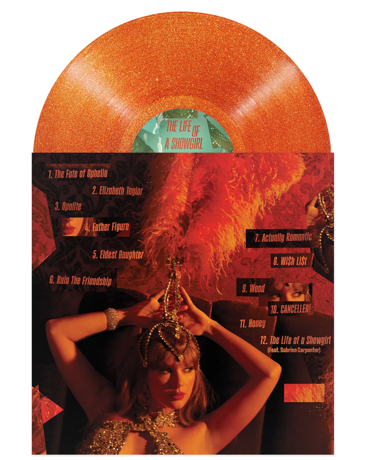 PRE-ORDER: Taylor Swift - The Life of a Showgirl (Portofino Orange Vinyl LP)