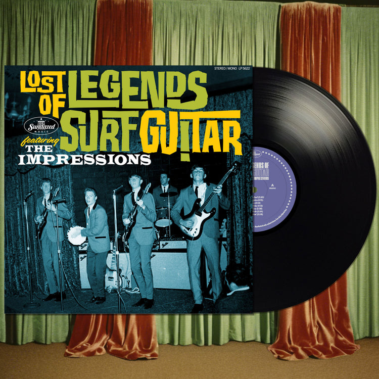 Impressions, The / Lost Legends Of Surf Guitar featuring The Impressions LP