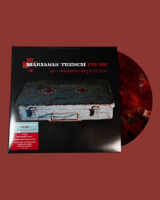 Marianas Trench  - Fix Me (20th Annniversary Edition) 2 x Vinyl, LP, Marbled Red and Black Vinyl