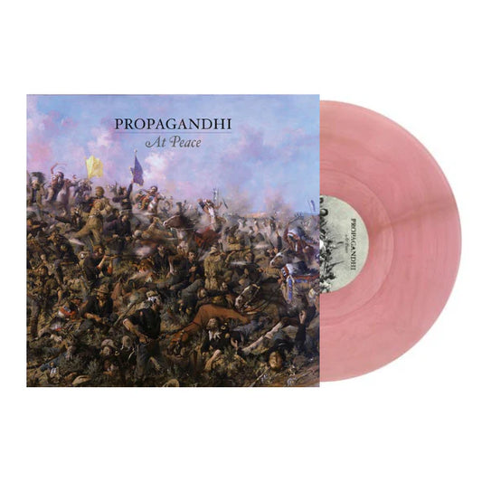 PRE-ORDER: Propagandhi - At Peace Pink Glass Indie Exclusive Vinyl