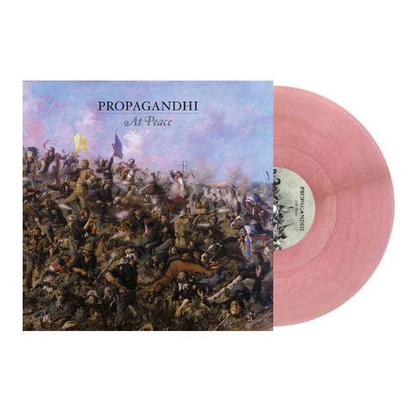 PRE-ORDER: Propagandhi - At Peace Pink Glass Indie Exclusive Vinyl
