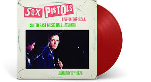 Sex Pistols - Live In The U.S.A. South East Music Hall Atlanta RED Vinyl, LP, Album