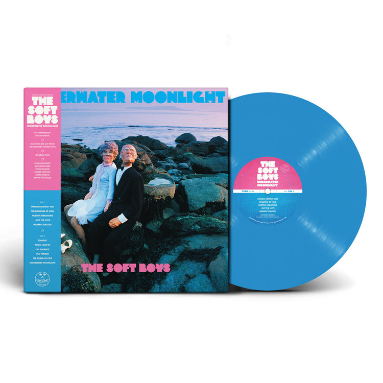 PRE-ORDER: The Soft Boys - Underwater Moonlight (Blue Vinyl LP Reissue)