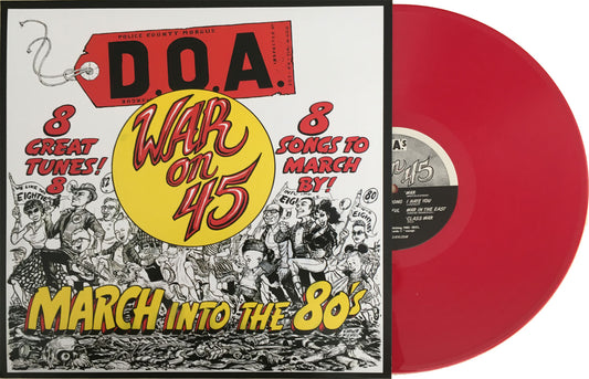 D.O.A. - War On 45 40th Anniv (cherry red vinyl)