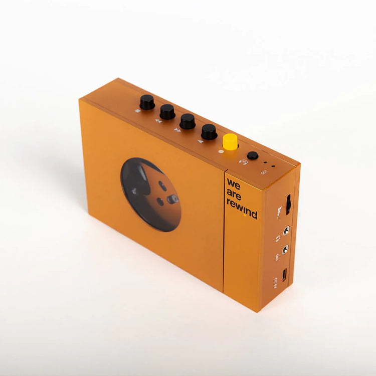 WEAREREWIND -ORANGE CASSETTE PLAYER • SERGE *  ***PLEASE NOTE LOCAL PICKUP ONLY***