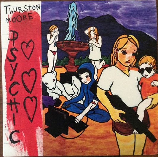 Album art for Thurston Moore - Psychic Hearts