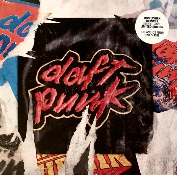 Album art for Daft Punk - "Homework" Remixes