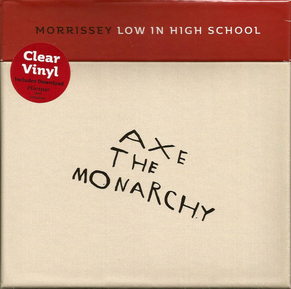 Album art for Morrissey - Low In High School