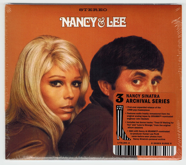 Album art for Nancy Sinatra & Lee Hazlewood - Nancy & Lee
