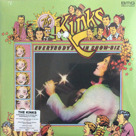 Album art for The Kinks - Everybody's In Showbiz - Everybody's A Star