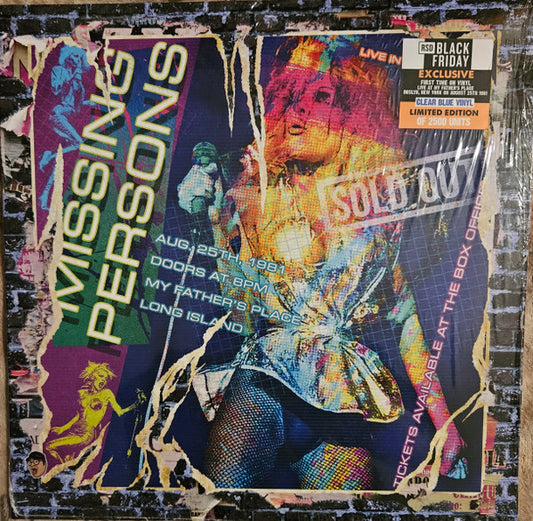 Album art for Missing Persons - Live In New York 1981