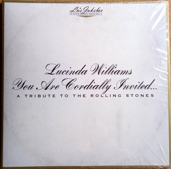 Album art for Lucinda Williams - You Are Cordially Invited... A Tribute To The Rolling Stones