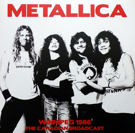 Album art for Metallica - Winnipeg 1986 The Canadian Broadcast