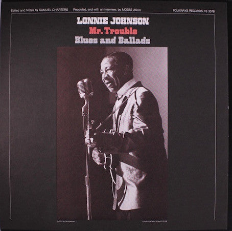 Album art for Lonnie Johnson - Mr. Trouble Blues And Ballads