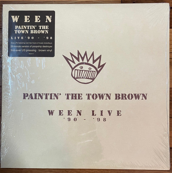 Album art for Ween - Paintin' The Town Brown: Ween Live '90-'98